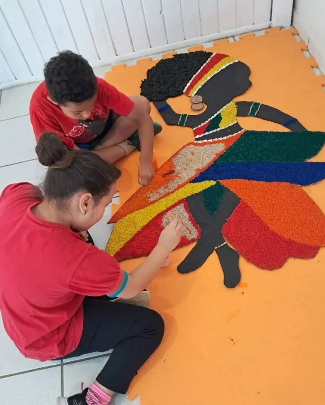 Timbé do Sul: Projeto Consciência Negra Explora o Sensorial e Lúdico na Pré-Escola