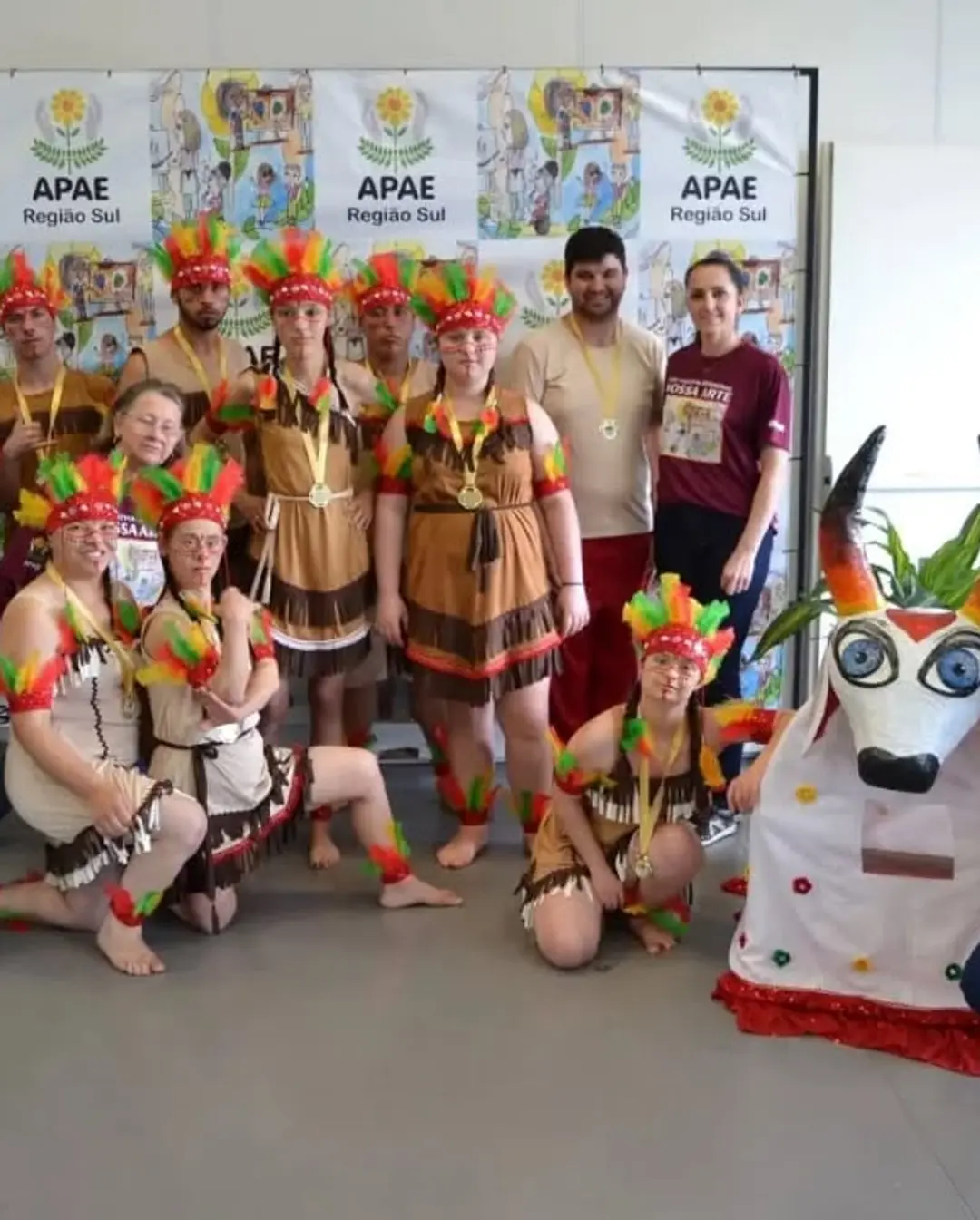 APAE de Timbé do Sul Brilha e Conquista Premiações no Festival Regional Nossa Arte