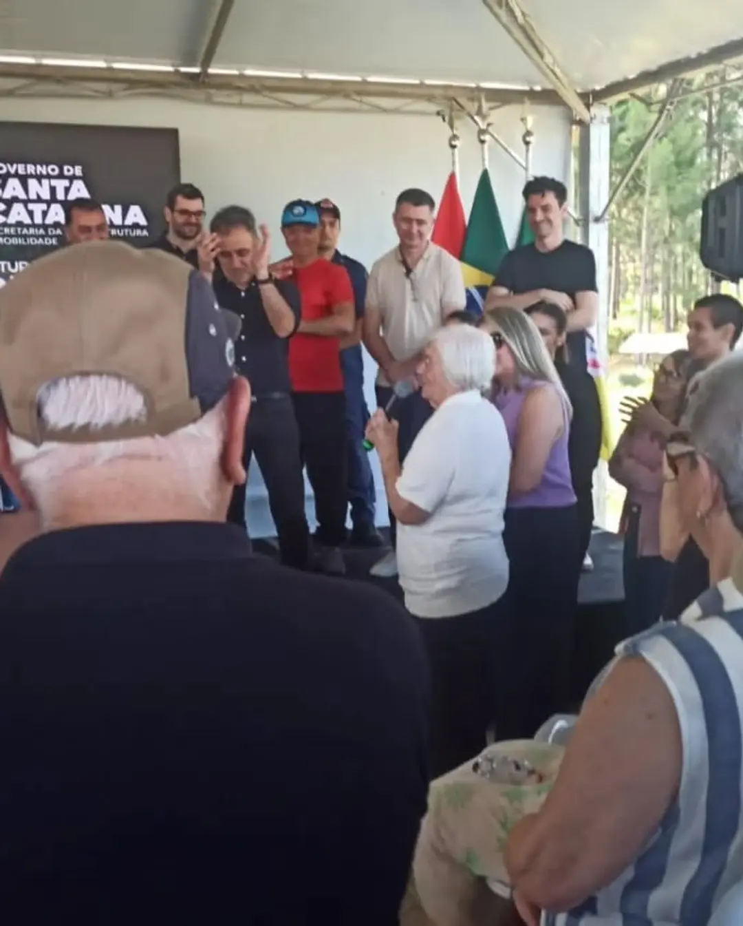 Sombrio Celebra Inauguração da Rodovia Municipal Guilherme Tiskoski com Presença de Autoridades