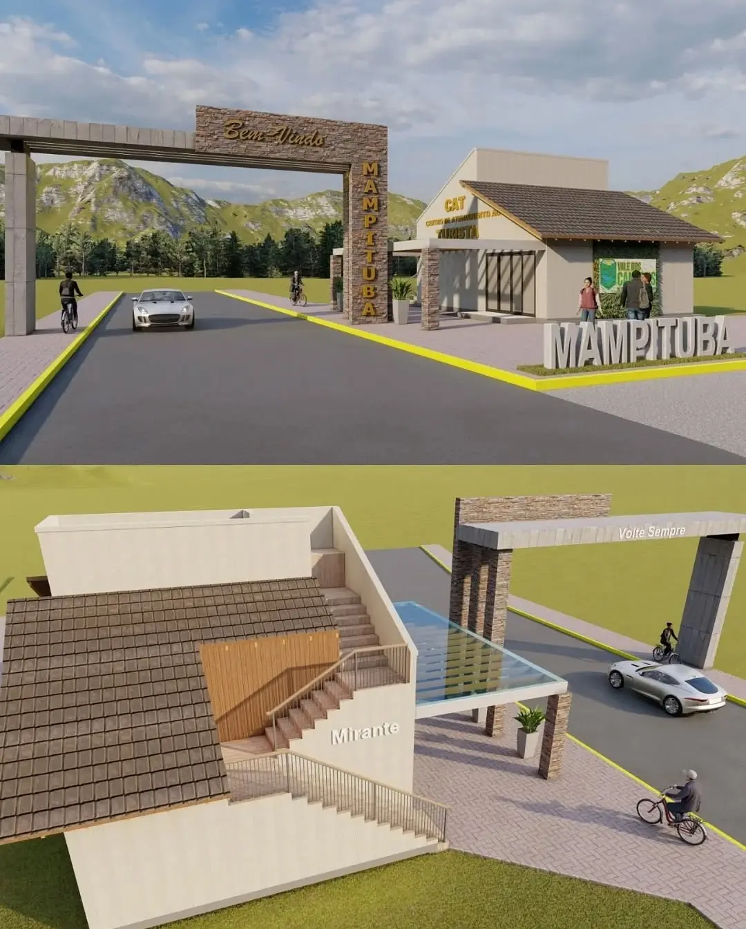 Mampituba busca recursos em Brasília para a construção de pórtico e CAT