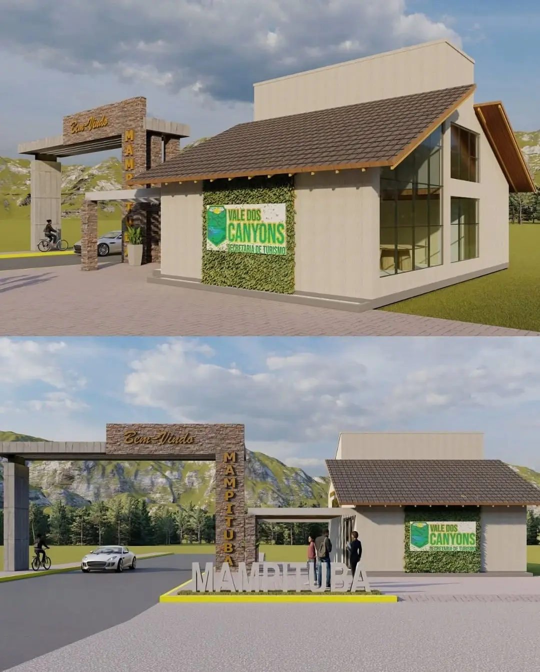 Mampituba busca recursos em Brasília para a construção de pórtico e CAT