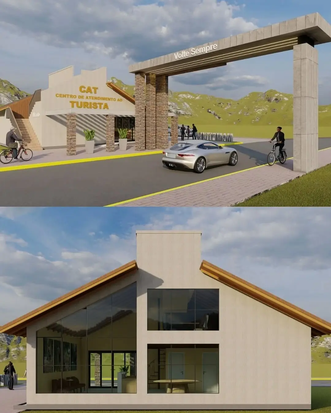 Mampituba busca recursos em Brasília para a construção de pórtico e CAT