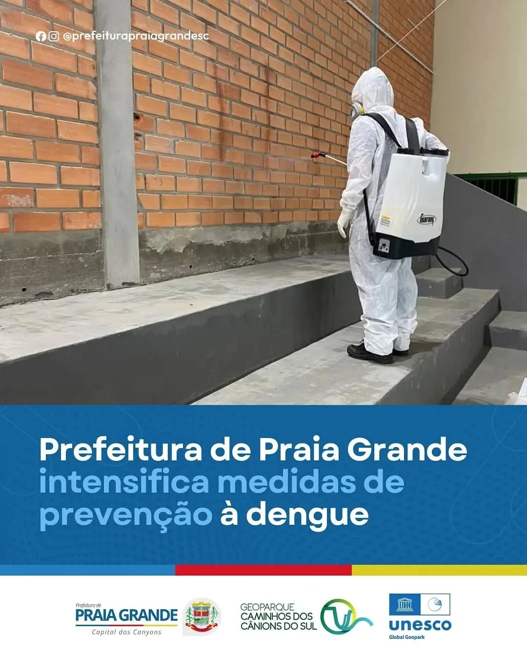 Praia Grande Intensifica Ações de Prevenção à Dengue com Foco no Combate ao Aedes Aegypti