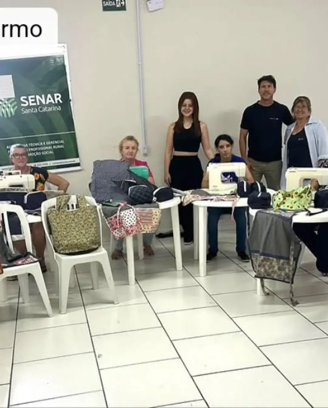 Ermo Impulsiona a Economia Local com Curso de Costura em Tecidos