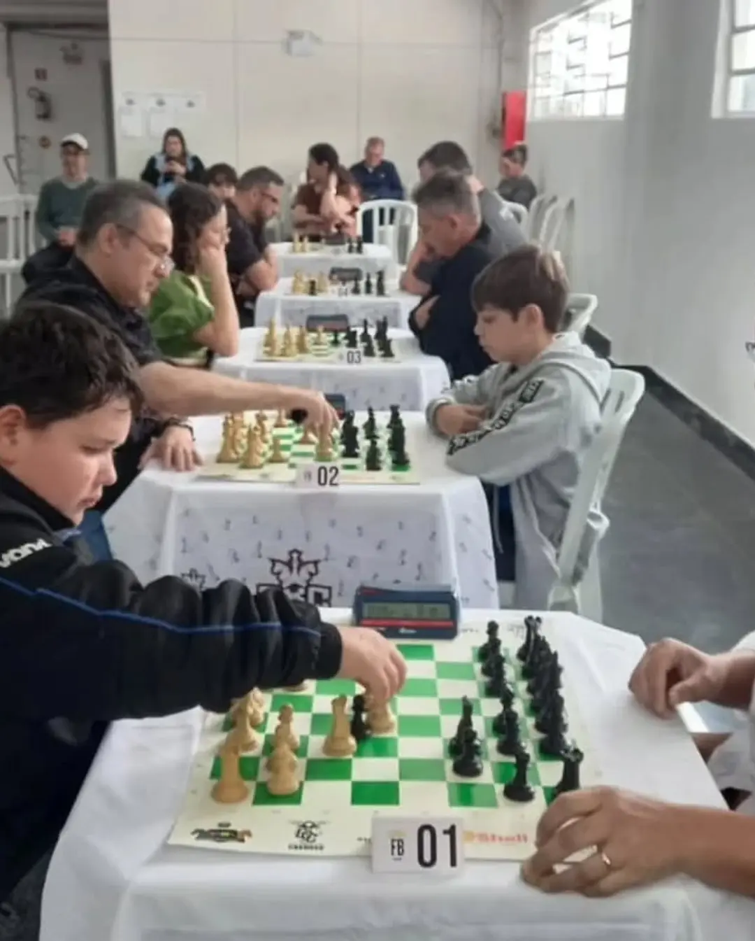 Santa Rosa do Sul Recebe com Sucesso o 1° Torneio de Xadrez Rápido Polvilhana