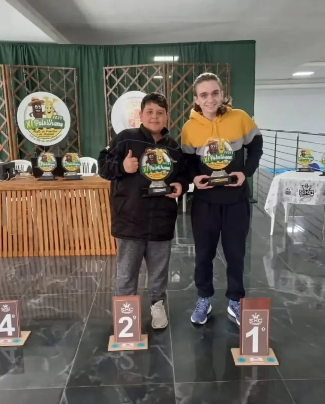 Santa Rosa do Sul Recebe com Sucesso o 1° Torneio de Xadrez Rápido Polvilhana