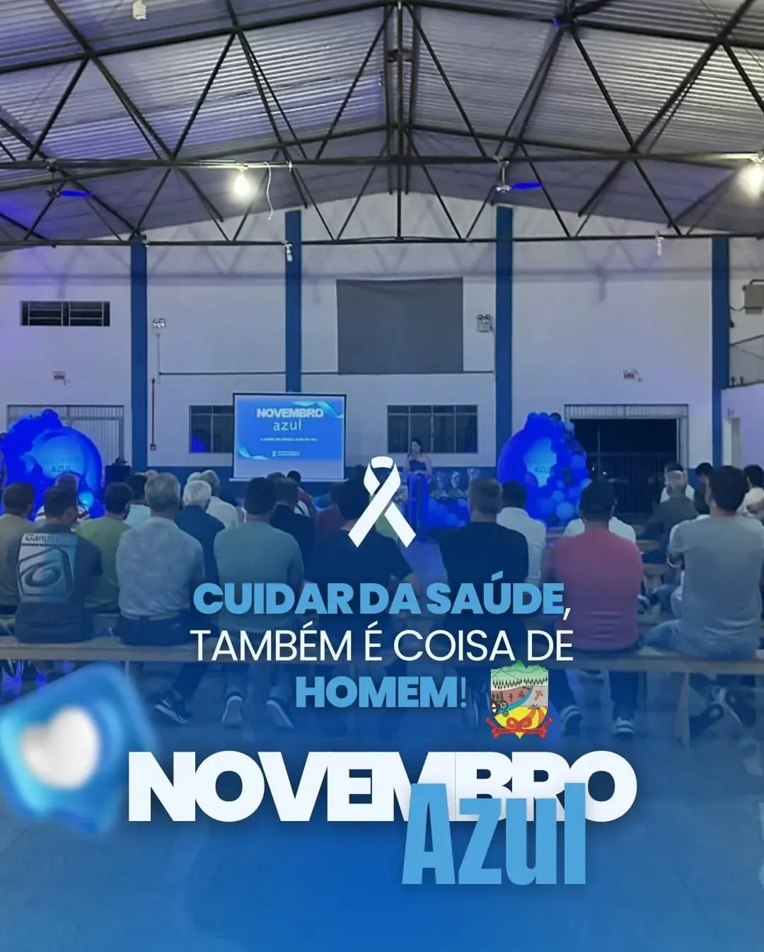 Novembro Azul: Morro Grande (SC) promove evento sobre saúde masculina