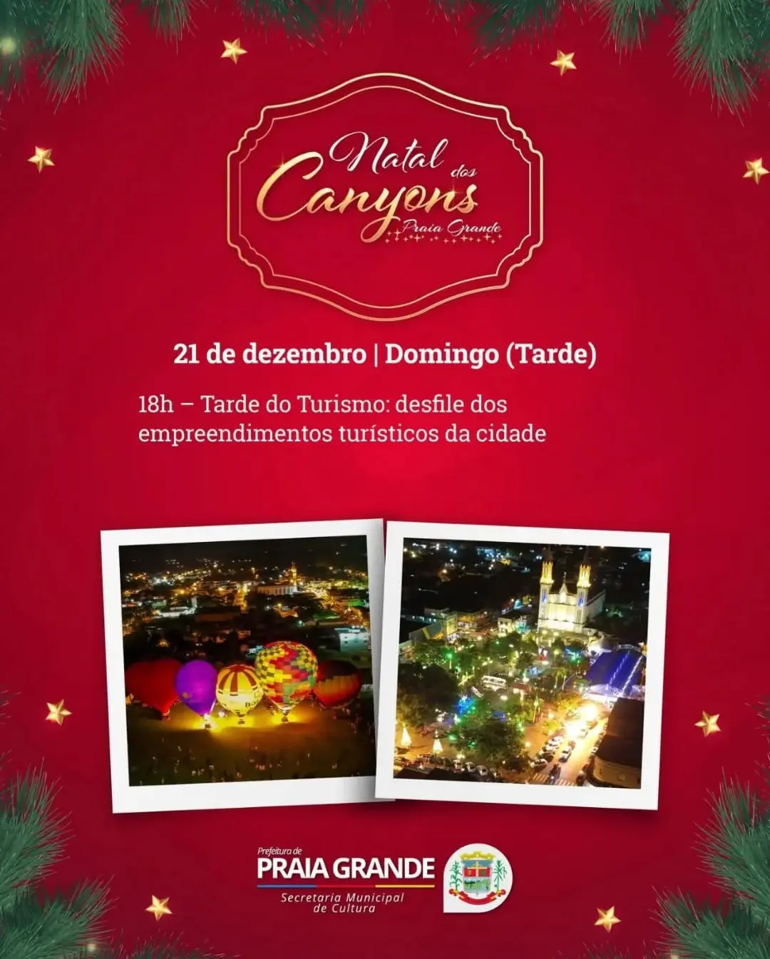 Praia Grande se Prepara para o 15º Natal dos Canyons: Programação Completa e Novidades