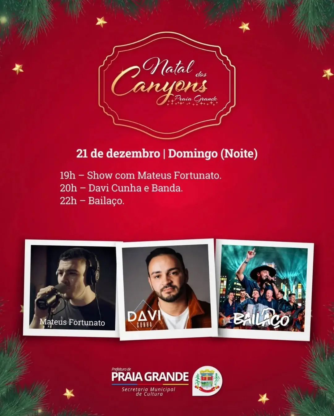 Praia Grande se Prepara para o 15º Natal dos Canyons: Programação Completa e Novidades