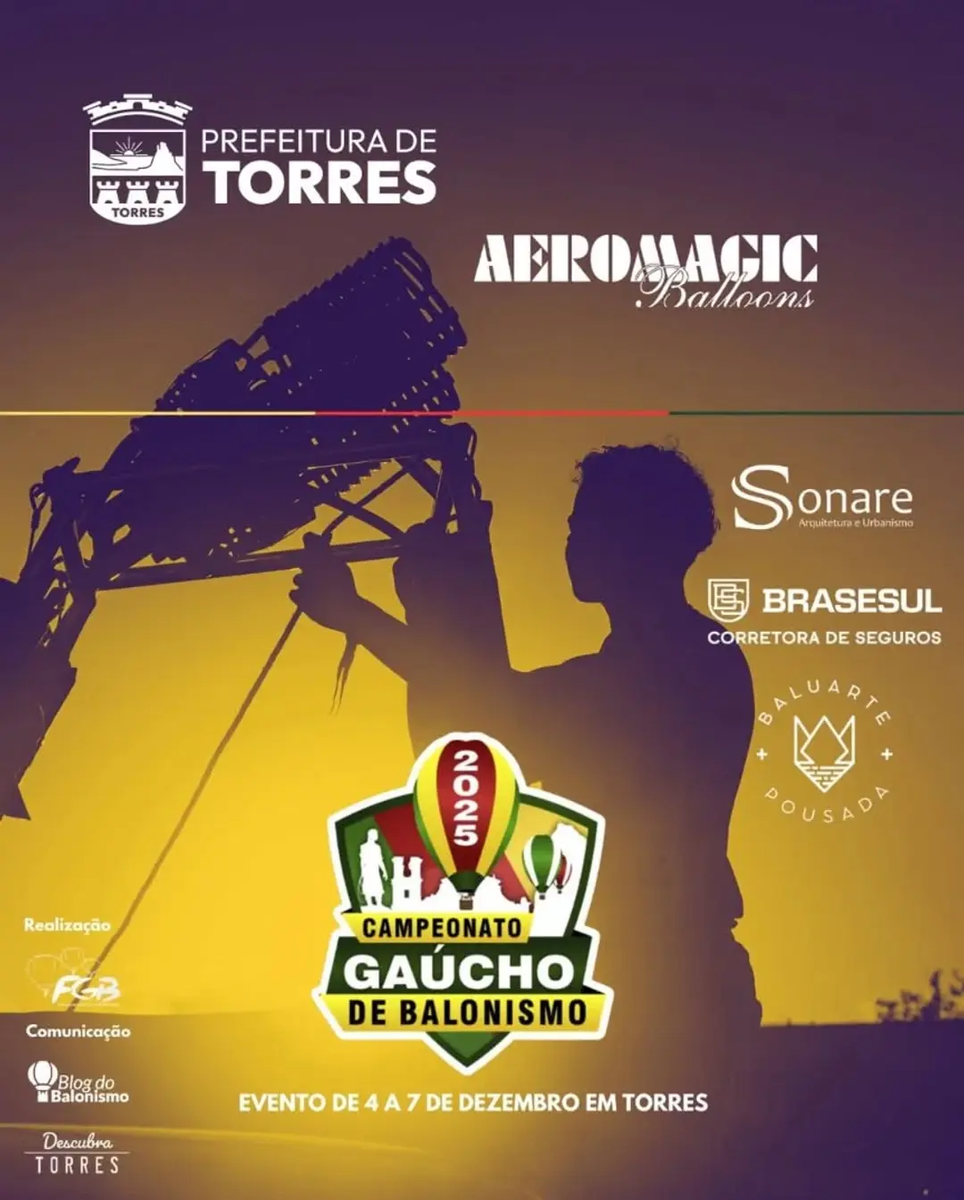 Torres, RS, se Prepara para a Grande Final do Campeonato Gaúcho de Balonismo em 2025