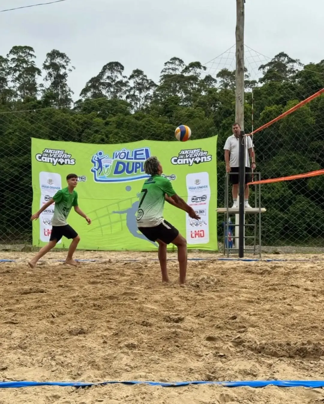 Praia Grande Coroou os Campeões da Taça Cidade de Vôlei de Dupla