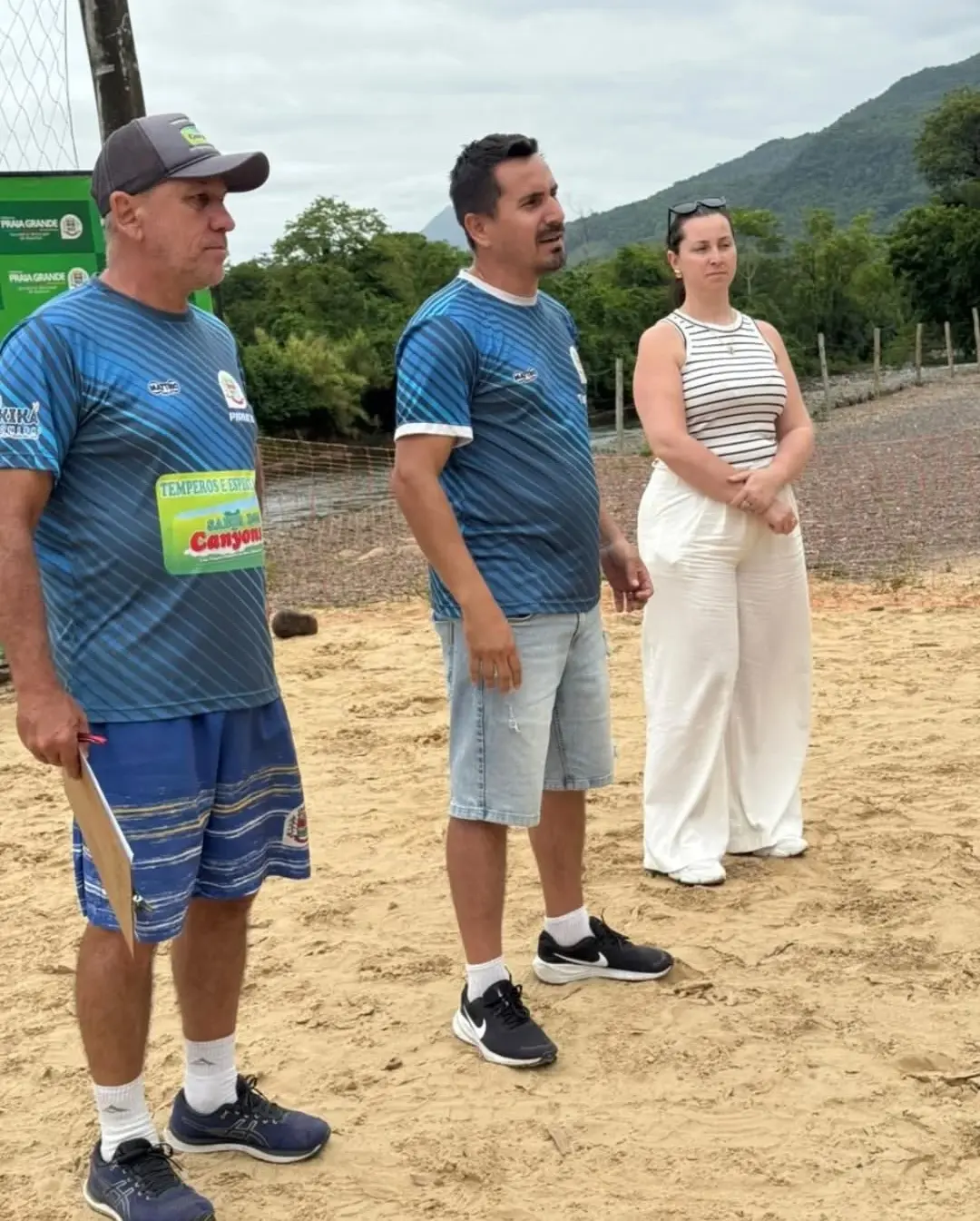 Praia Grande Coroou os Campeões da Taça Cidade de Vôlei de Dupla