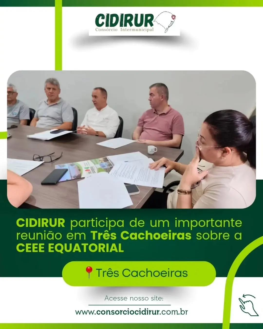 CIDIRUR Busca Soluções para Problemas de Energia em Três Cachoeiras e Região