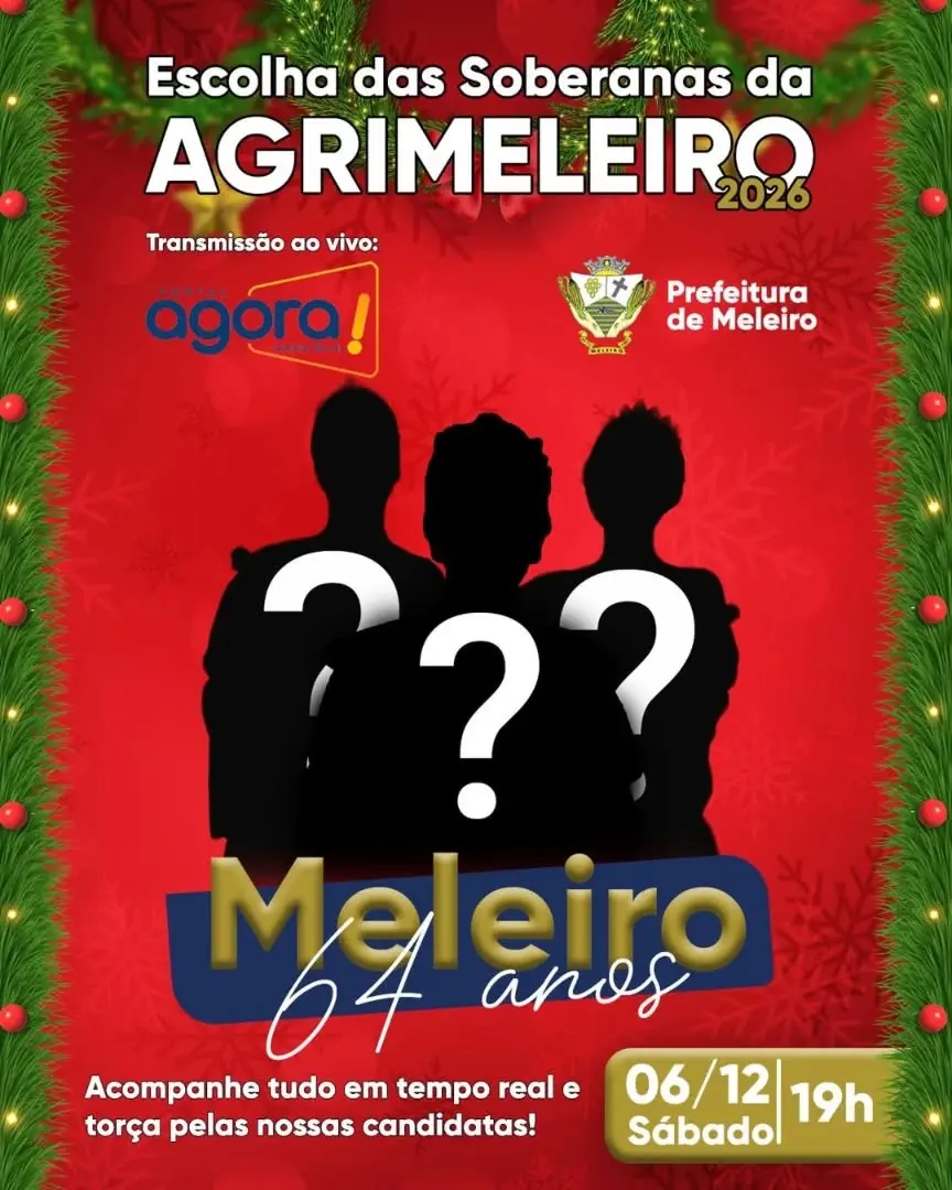 Meleiro se Prepara para a Escolha das Soberanas da Agrimeleiro 2026