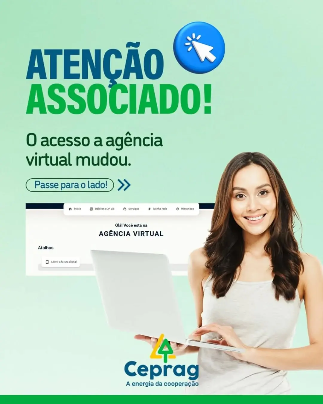 CEPRAG Alerta: Novo Cadastro na Agência Virtual Garante Acesso Após Adequação à LGPD