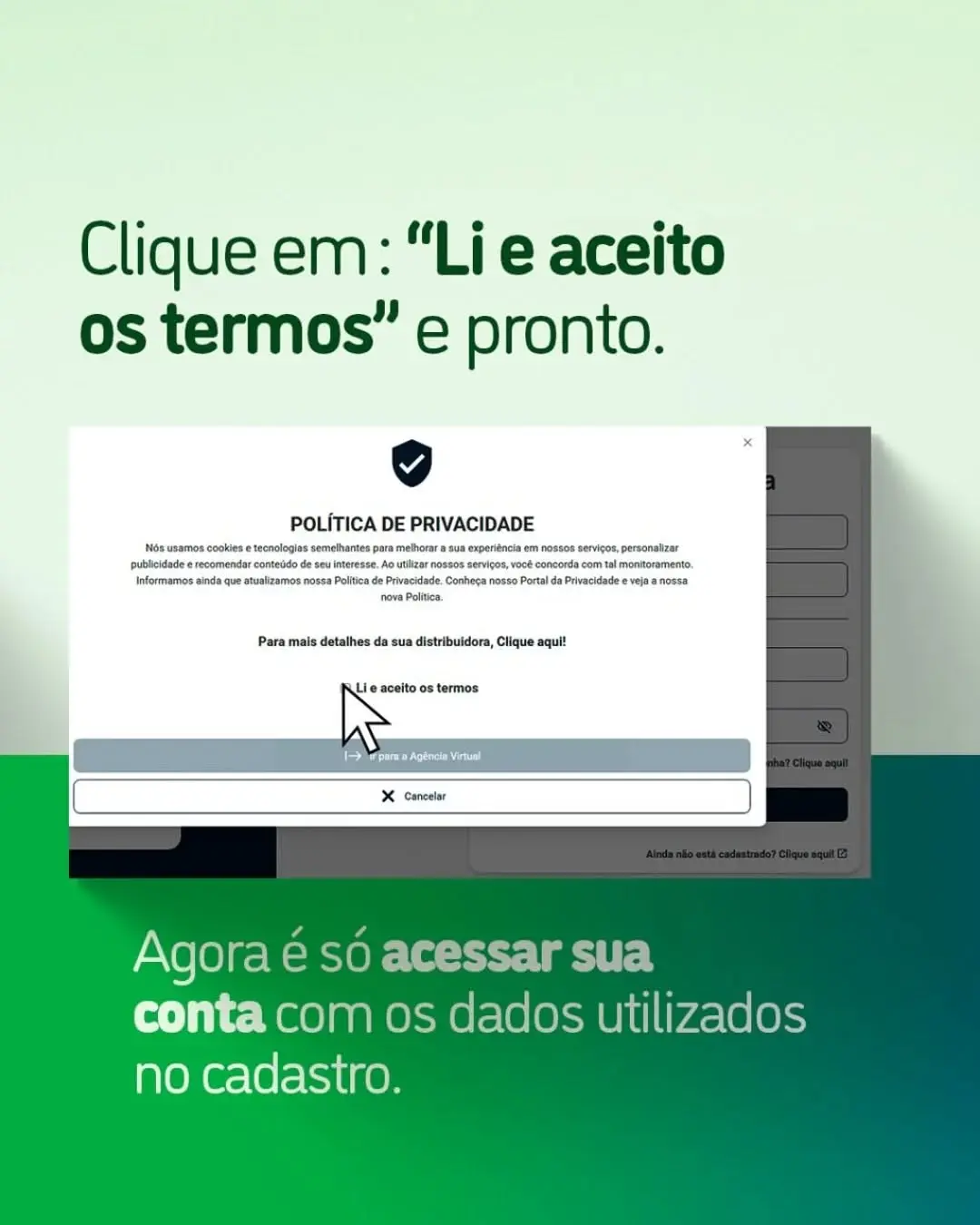 CEPRAG Alerta: Novo Cadastro na Agência Virtual Garante Acesso Após Adequação à LGPD