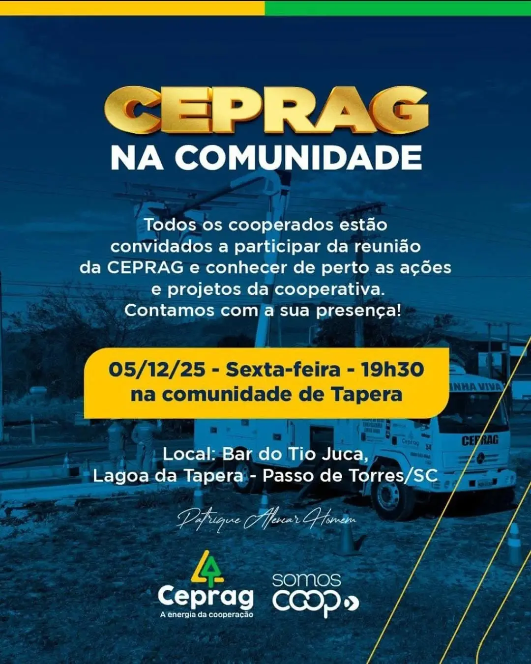 CEPRAG Impulsiona Desenvolvimento em Passo de Torres com Projetos e Investimentos