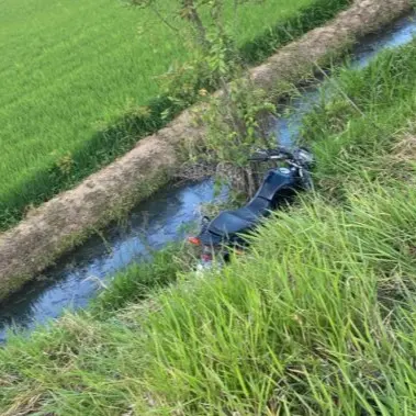 Motociclista Sofre Acidente em Granja de Arroz na SC-447, Entre Araranguá e Meleiro