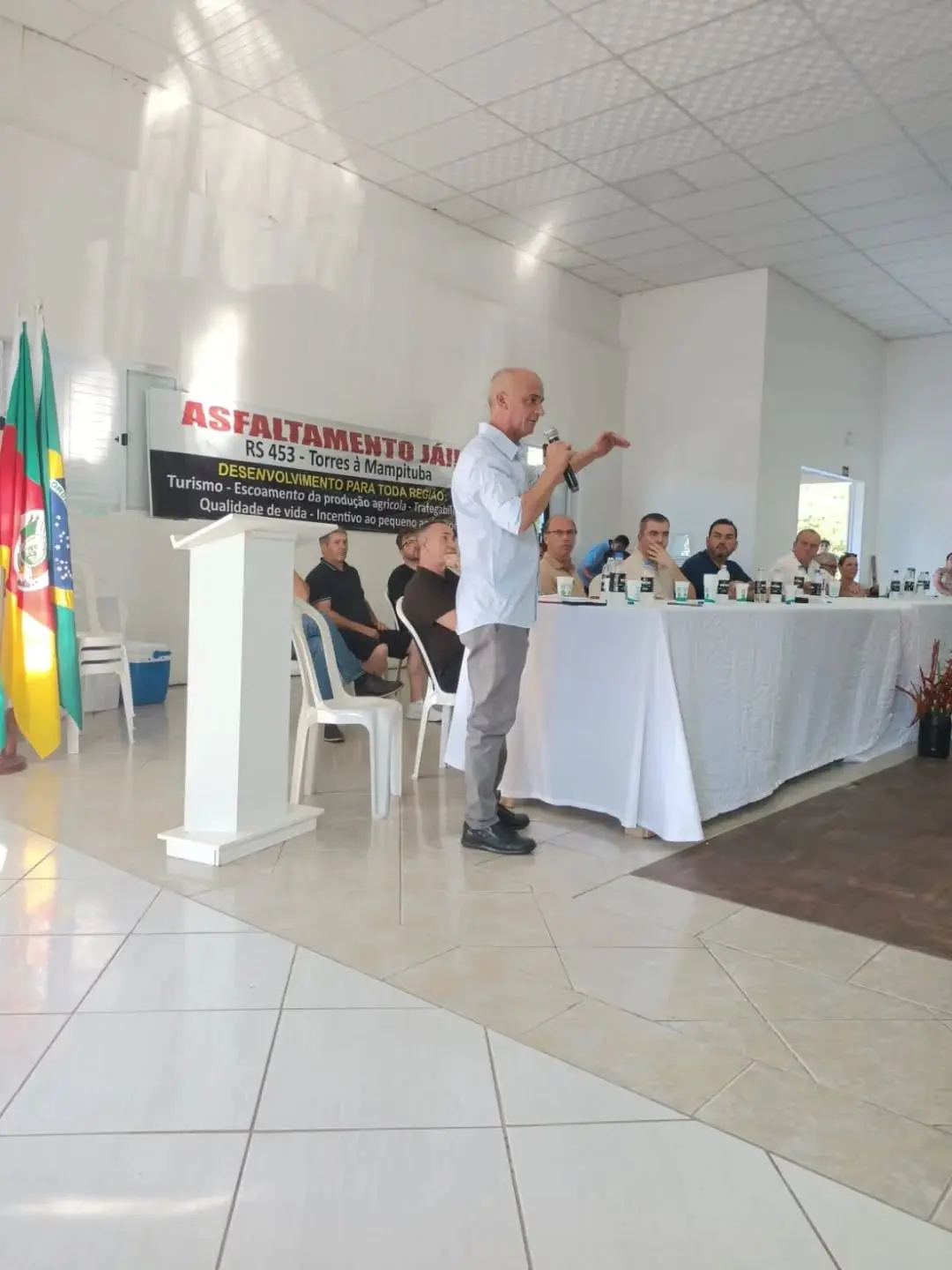 Comunidade de Pirataba (RS) se Mobiliza por Asfaltamento em Rodovia Vital