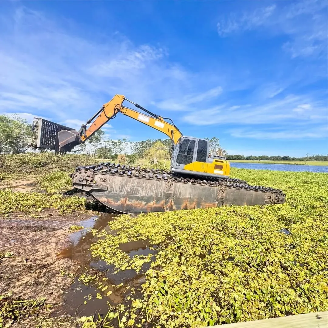 Balneário Gaivota Inicia Limpeza da Lagoa de Fora para Preservação Ambiental