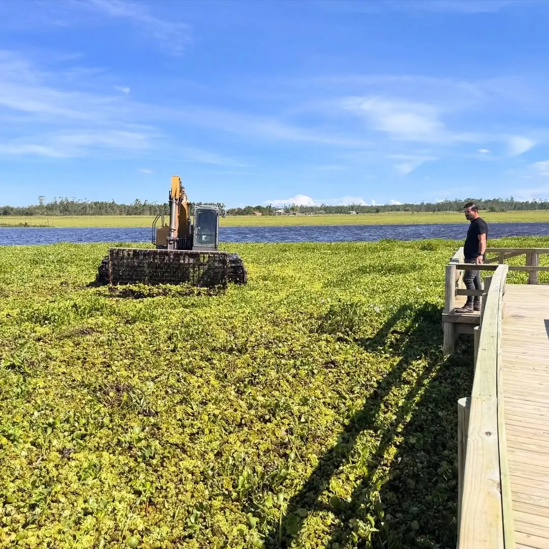 Balneário Gaivota Inicia Limpeza da Lagoa de Fora para Preservação Ambiental