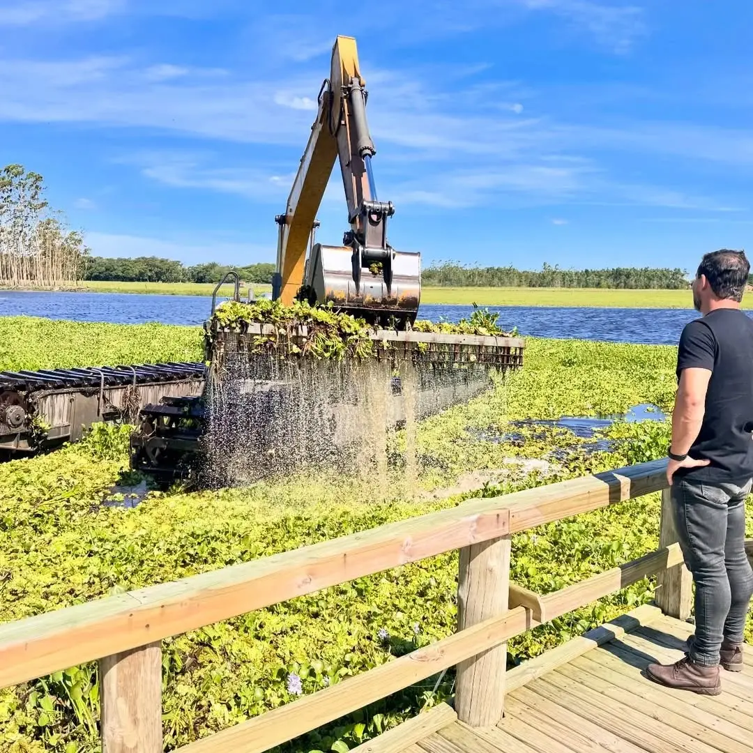Balneário Gaivota Inicia Limpeza da Lagoa de Fora para Preservação Ambiental