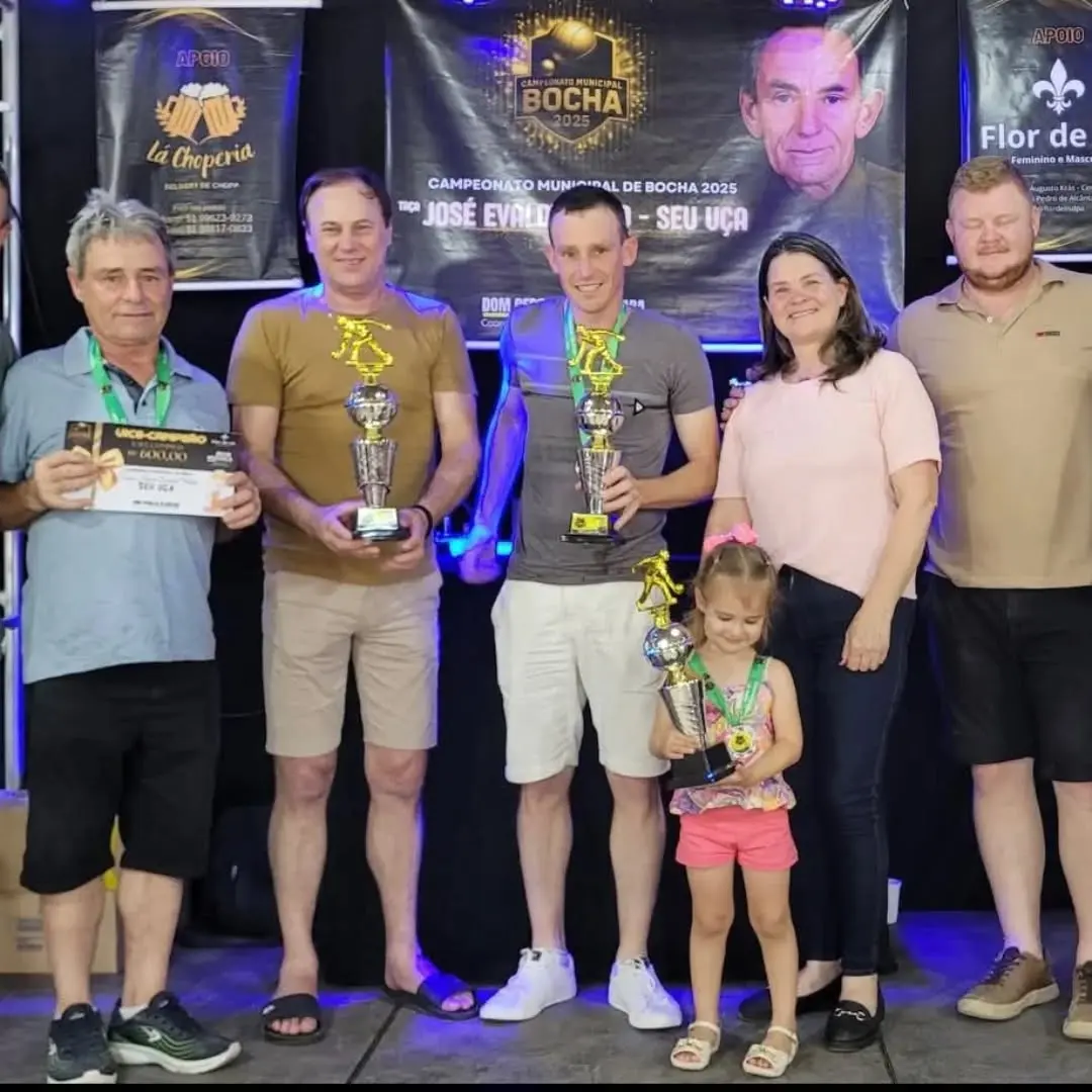 Teco & Jaia Conquistam Bicampeonato no Campeonato Municipal de Bocha 2025 em Dom Pedro de Alcântara