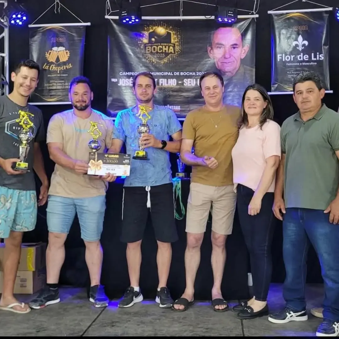 Teco & Jaia Conquistam Bicampeonato no Campeonato Municipal de Bocha 2025 em Dom Pedro de Alcântara