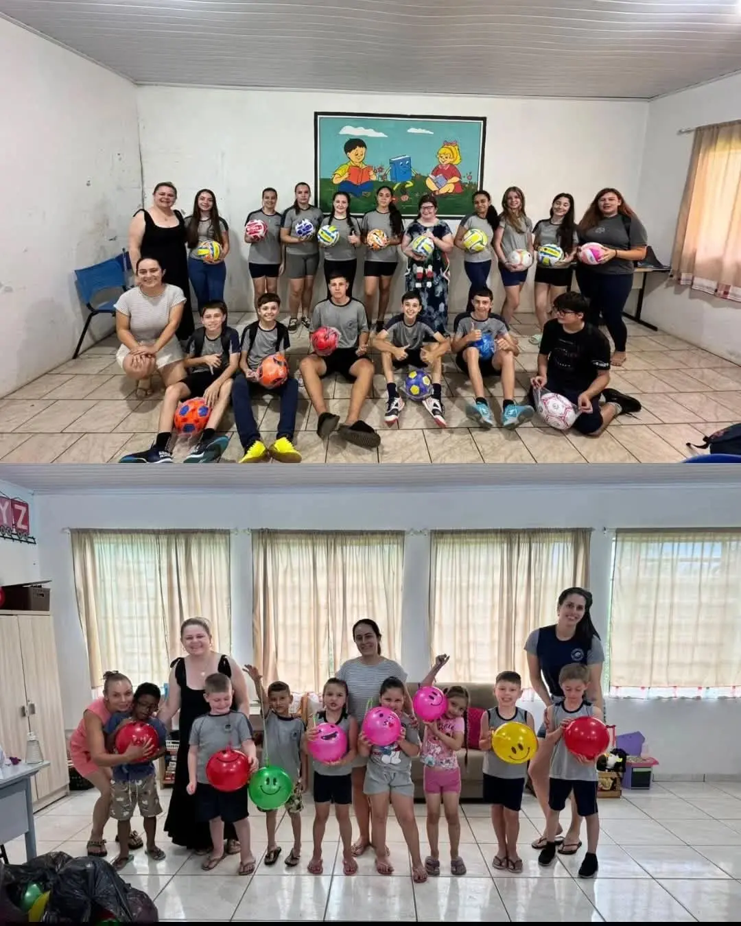 Morrinhos do Sul celebra o Natal com entrega de lembranças nas escolas municipais