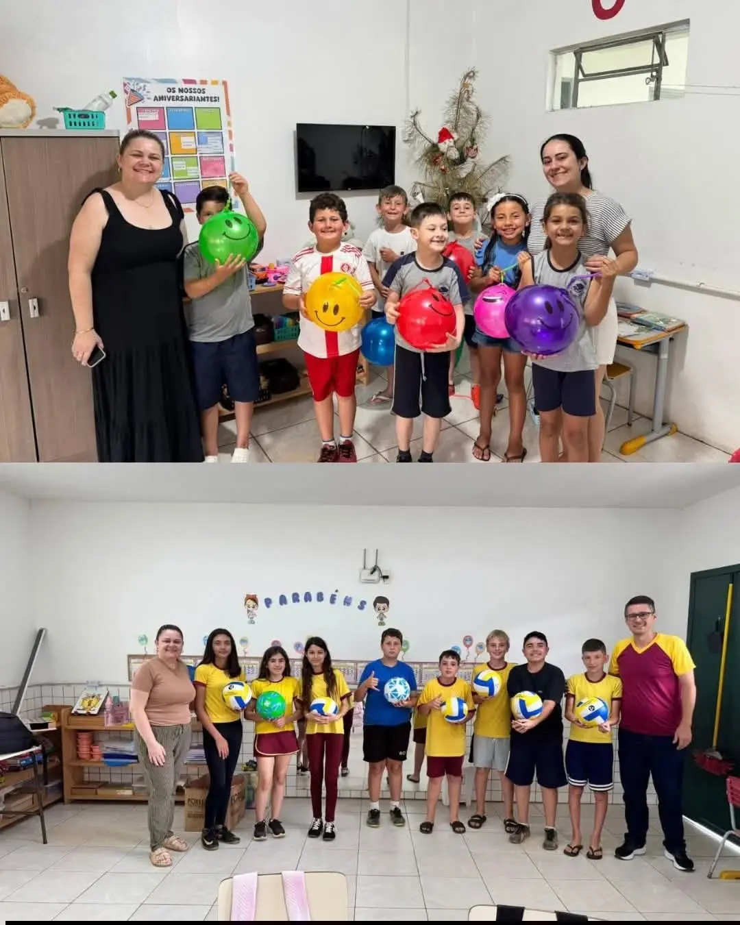Morrinhos do Sul celebra o Natal com entrega de lembranças nas escolas municipais