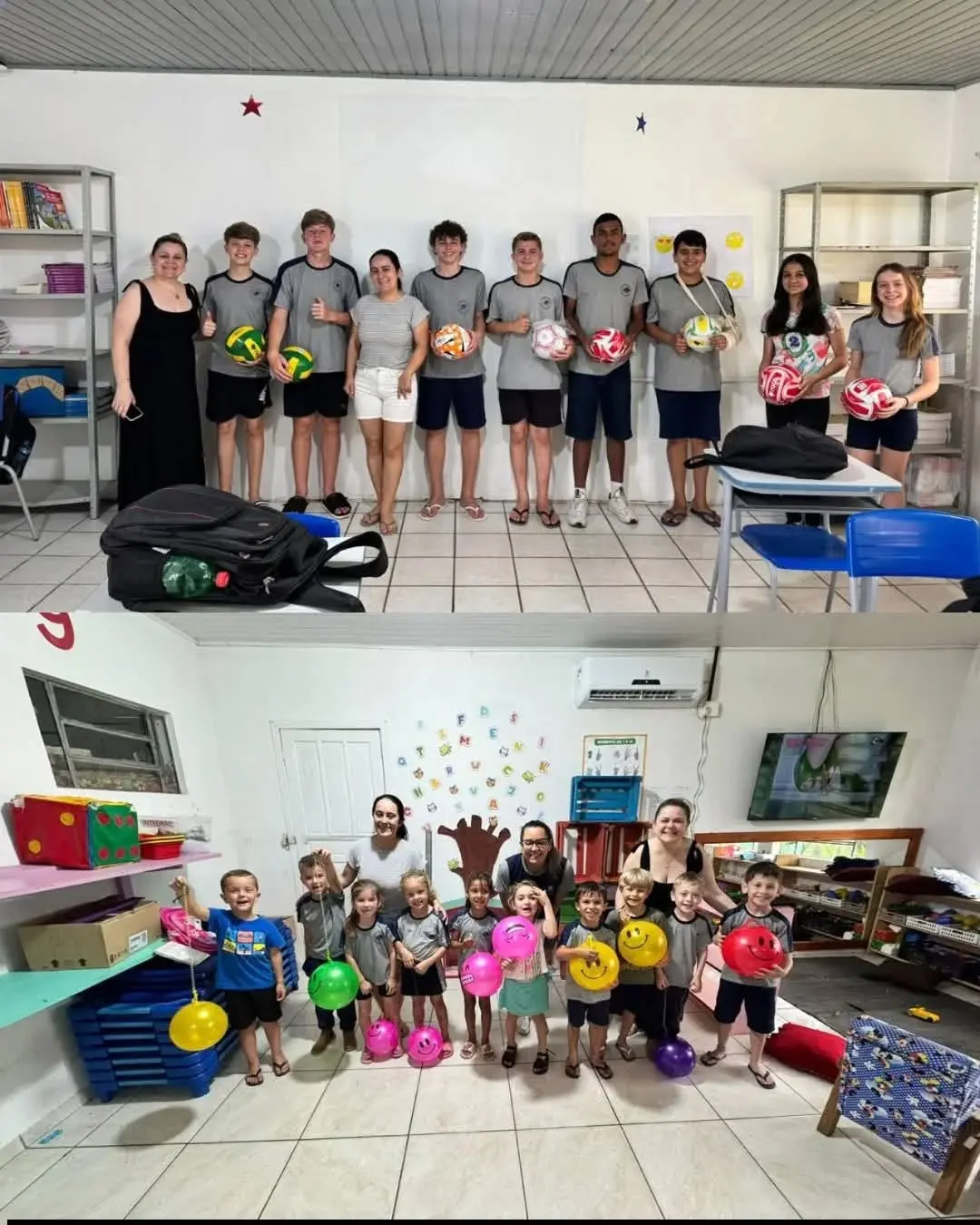 Morrinhos do Sul celebra o Natal com entrega de lembranças nas escolas municipais