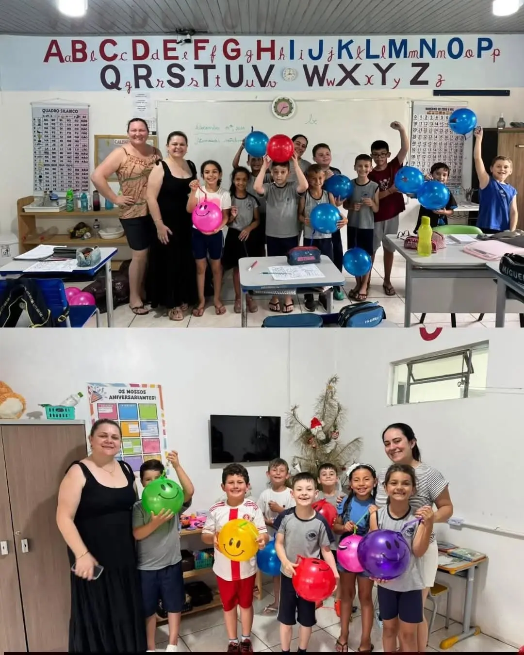 Morrinhos do Sul celebra o Natal com entrega de lembranças nas escolas municipais