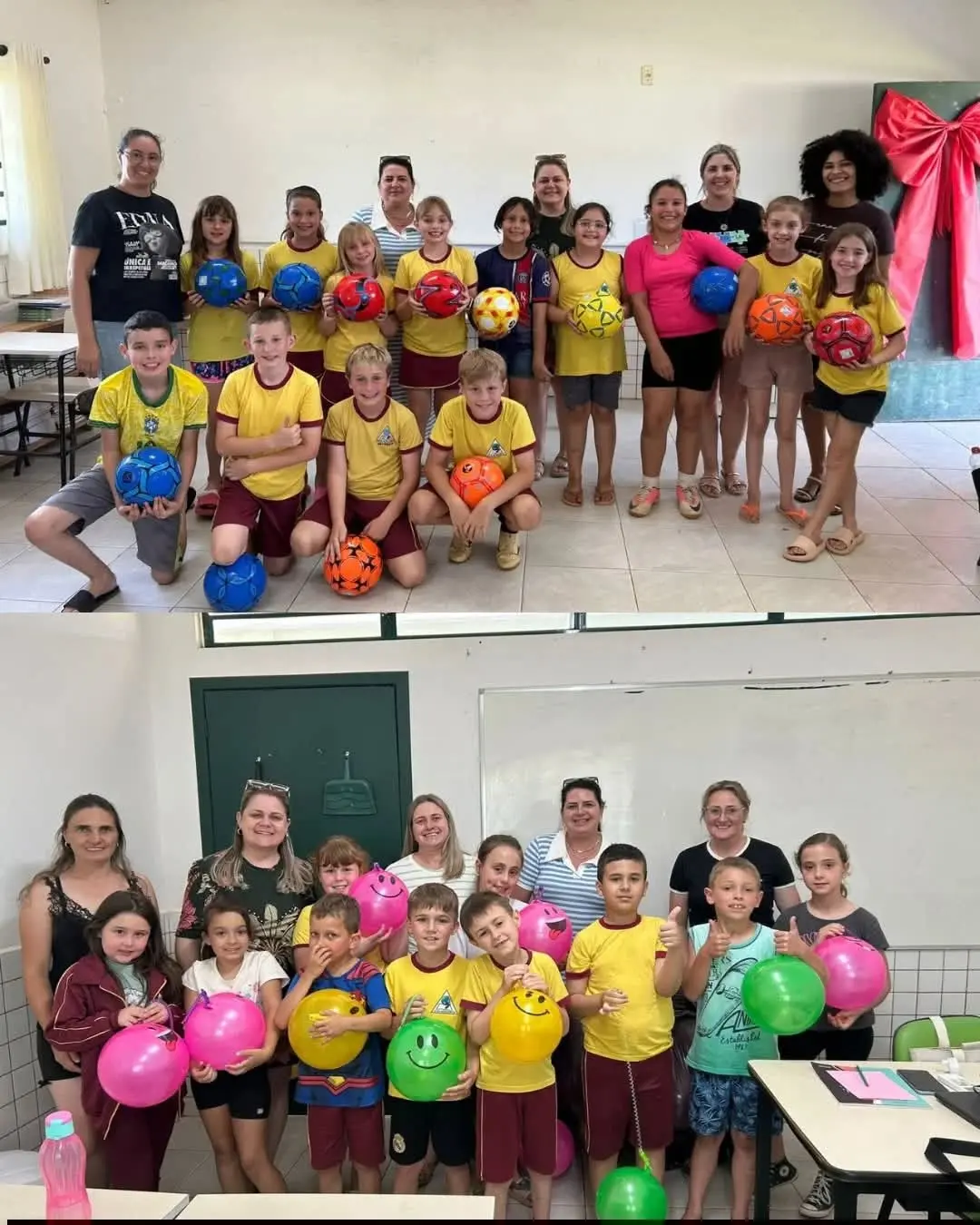 Morrinhos do Sul celebra o Natal com entrega de lembranças nas escolas municipais