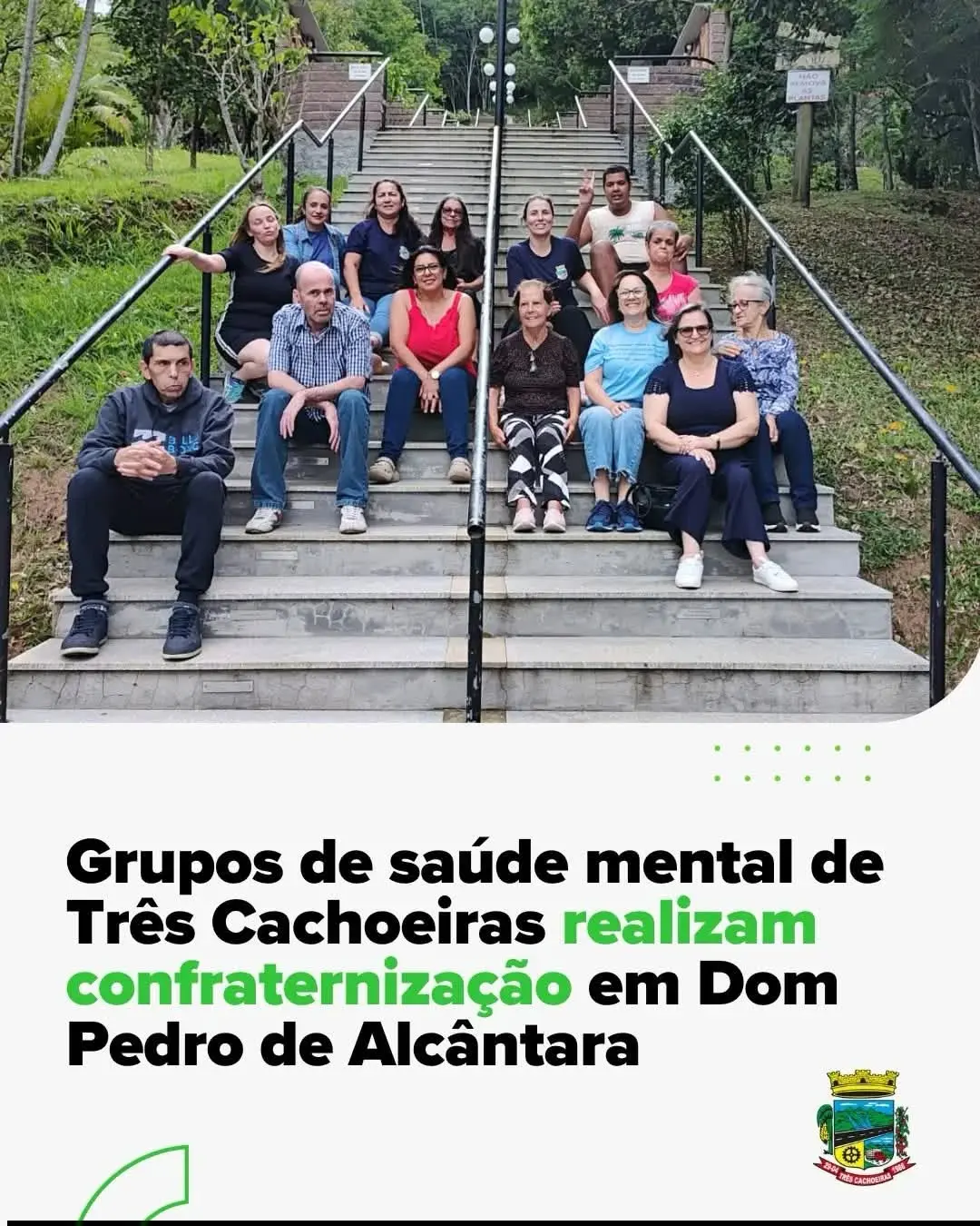 Saúde Mental em Foco: Grupos de Três Cachoeiras Promovem Confraternização em Dom Pedro de Alcântara