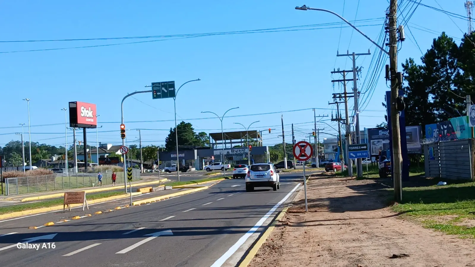 Obras no Trânsito em Torres Visam Melhorar Acesso ao Stok Center na Estrada do Mar