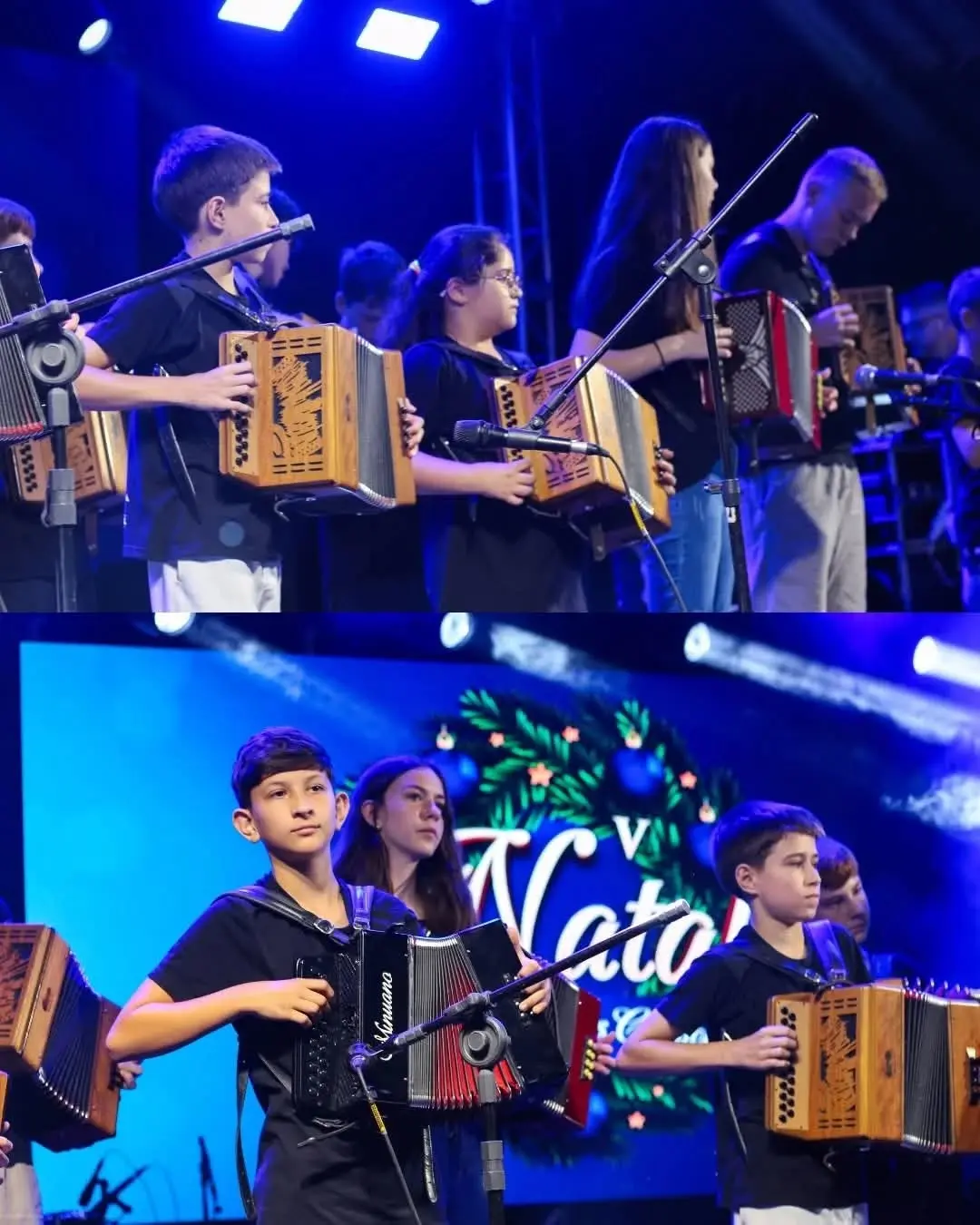 Fábrica de Gaiteiros Encanta o Público no Natal Recanto dos Canyons em Morrinhos do Sul