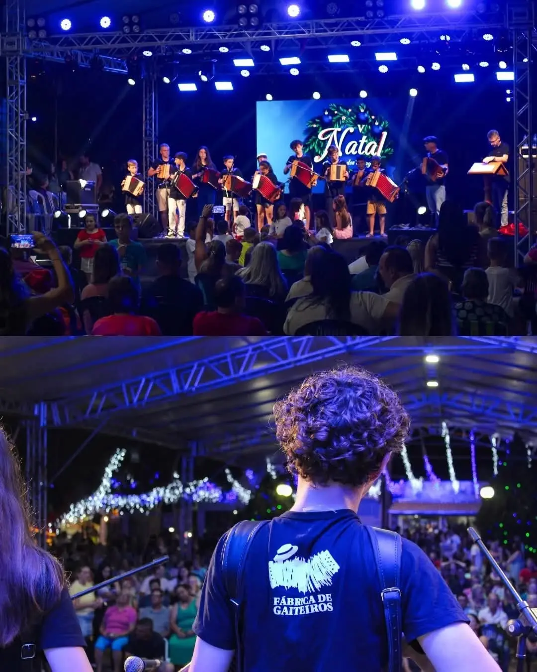 Fábrica de Gaiteiros Encanta o Público no Natal Recanto dos Canyons em Morrinhos do Sul