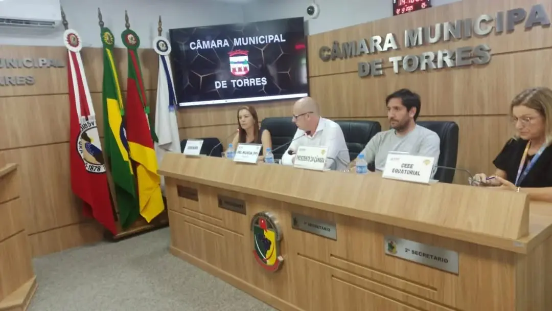 Audiência Pública Debate Falhas no Fornecimento de Energia em Torres e Região