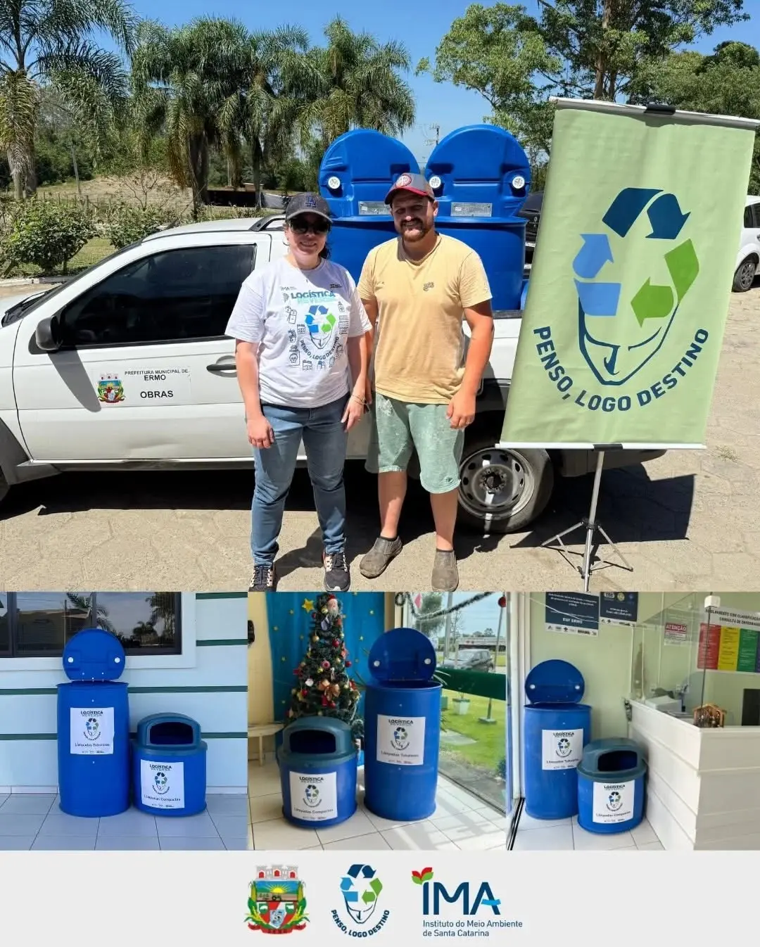 Ermo Sustentável: Pontos de Entrega Voluntária facilitam descarte de lâmpadas e pneus