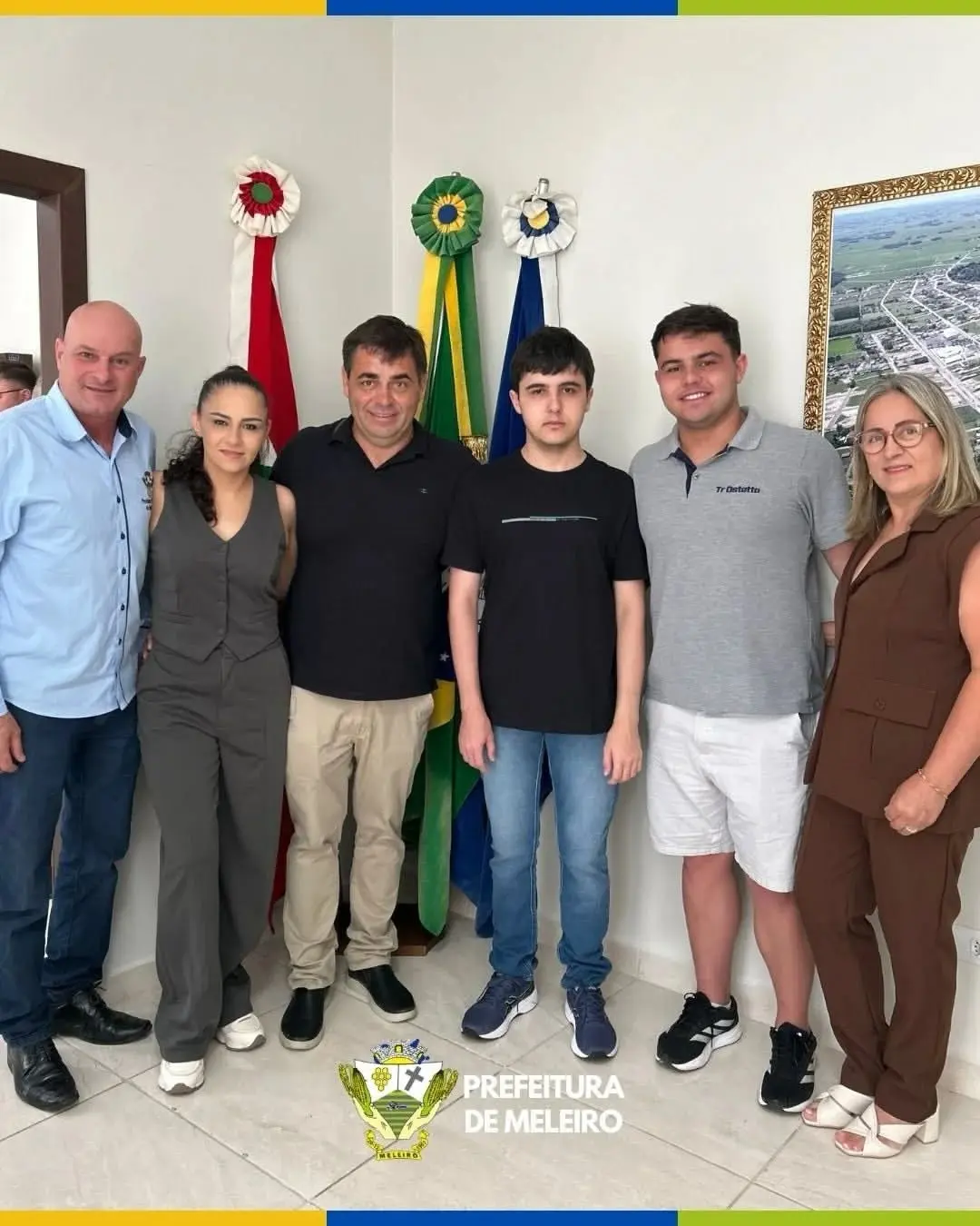 Prefeito de Meleiro Transmite Cargo Interinamente ao Vice em Ato Solene