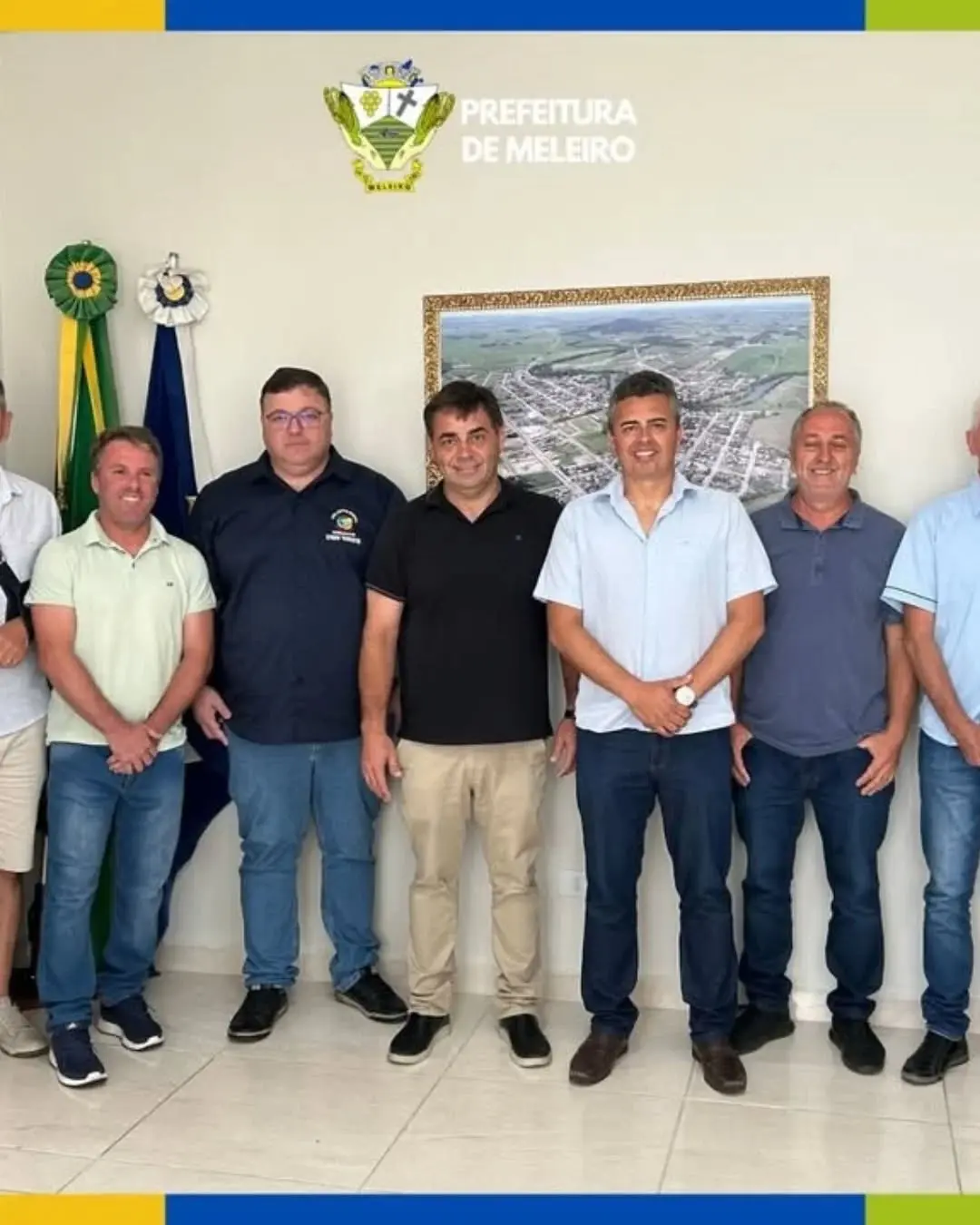 Prefeito de Meleiro Transmite Cargo Interinamente ao Vice em Ato Solene