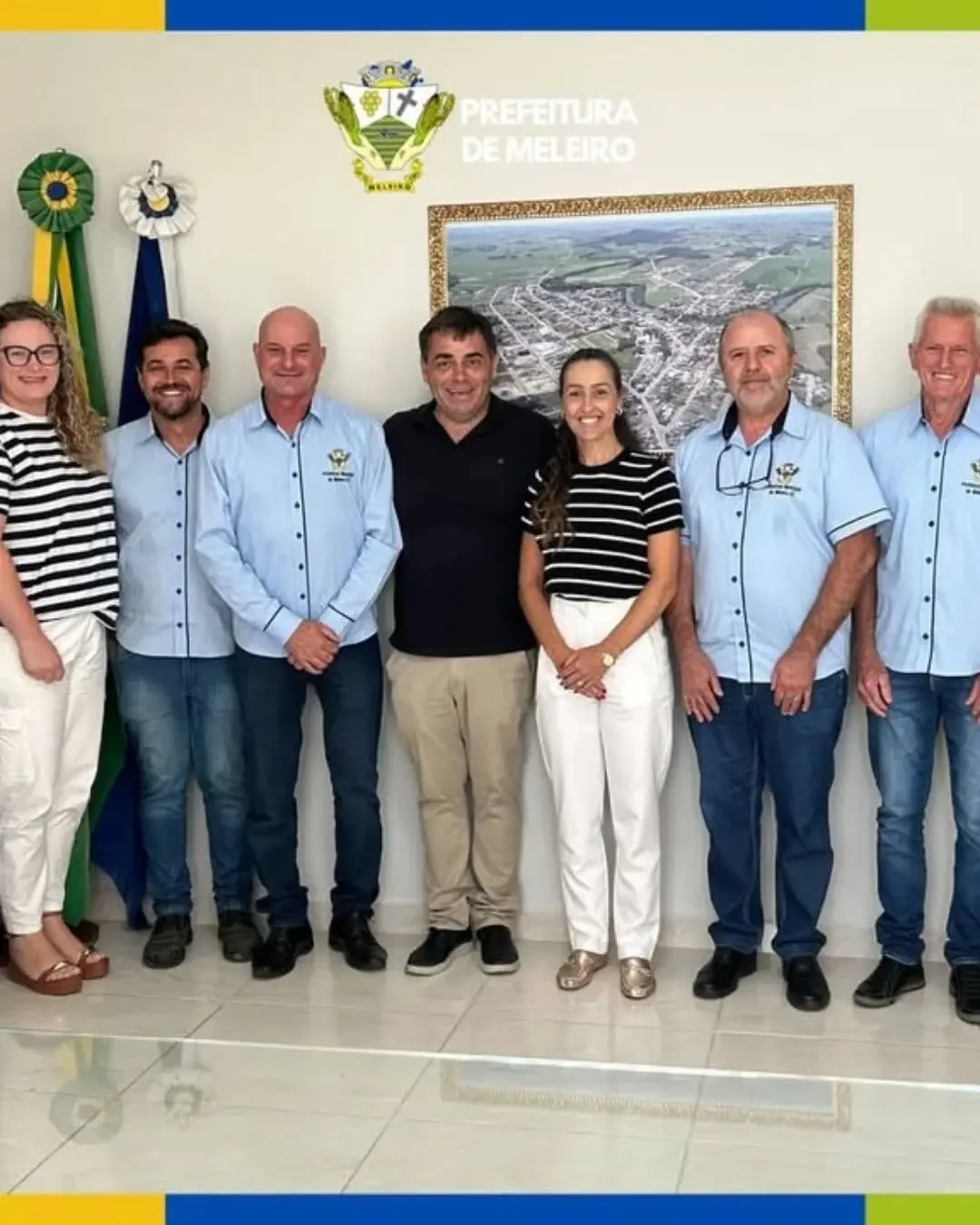 Prefeito de Meleiro Transmite Cargo Interinamente ao Vice em Ato Solene