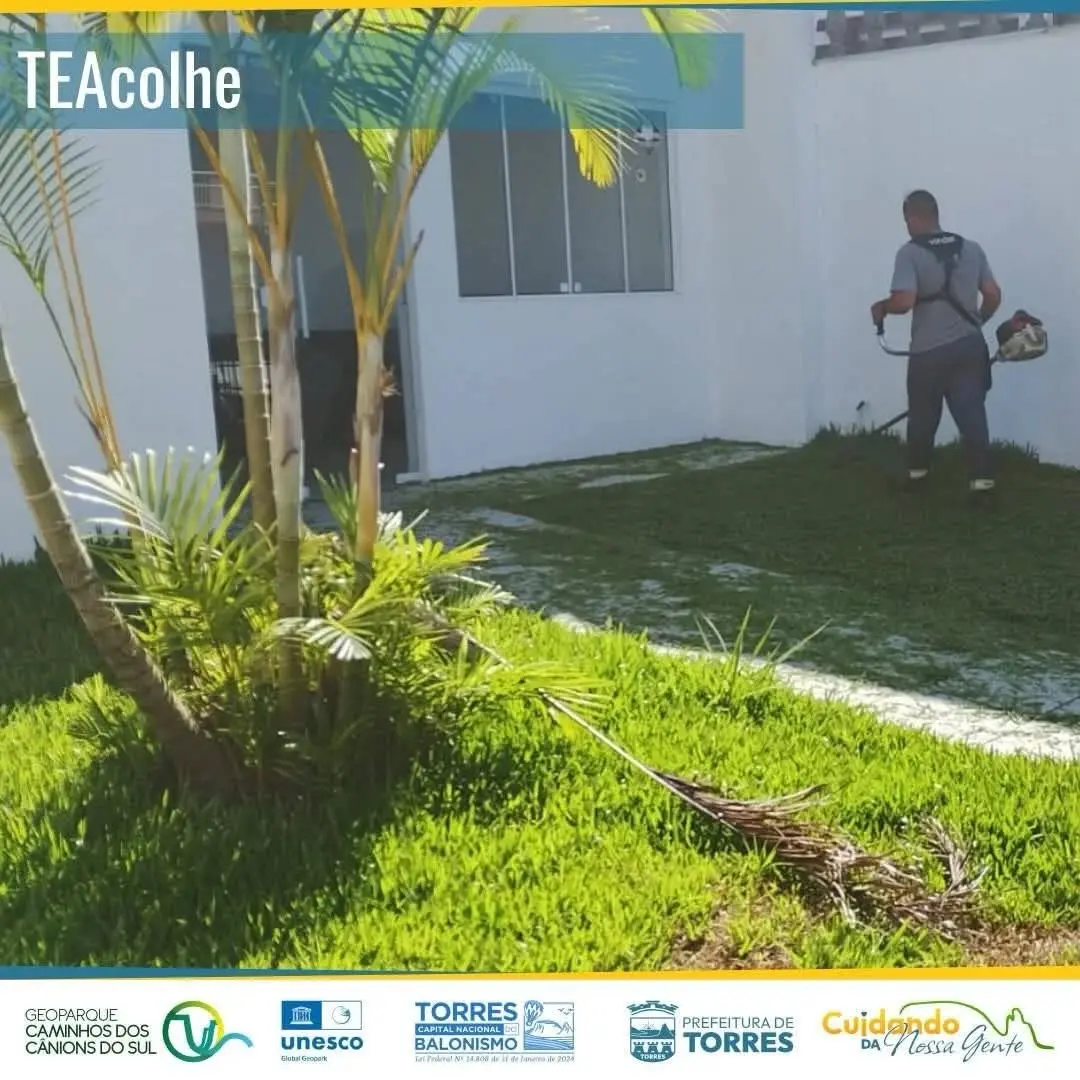 Torres intensifica limpeza urbana para alta temporada: Morro do Farol e arredores da Escola Cenesista recebem atenção especial