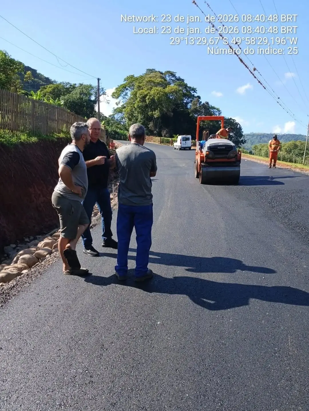 Mampituba Avança com Pavimentação Asfáltica na Estrada da Santinha