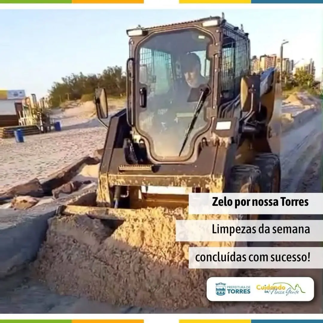 Prefeitura de Torres intensifica zeladoria urbana para melhoria da qualidade de vida