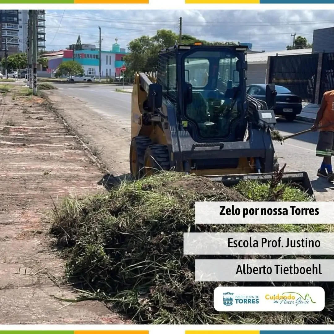 Prefeitura de Torres intensifica zeladoria urbana para melhoria da qualidade de vida