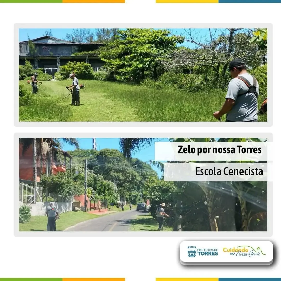 Prefeitura de Torres intensifica zeladoria urbana para melhoria da qualidade de vida