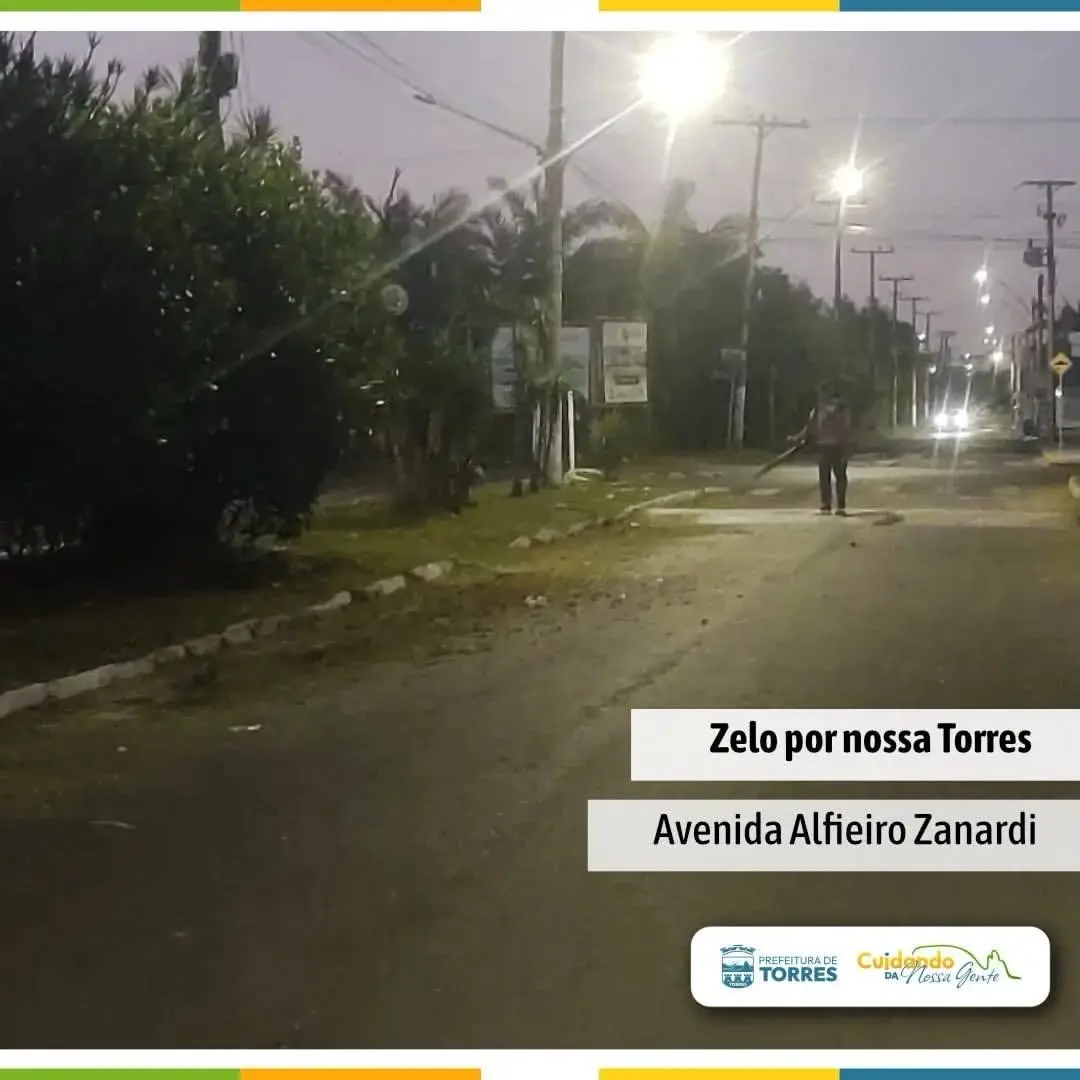 Prefeitura de Torres intensifica zeladoria urbana para melhoria da qualidade de vida