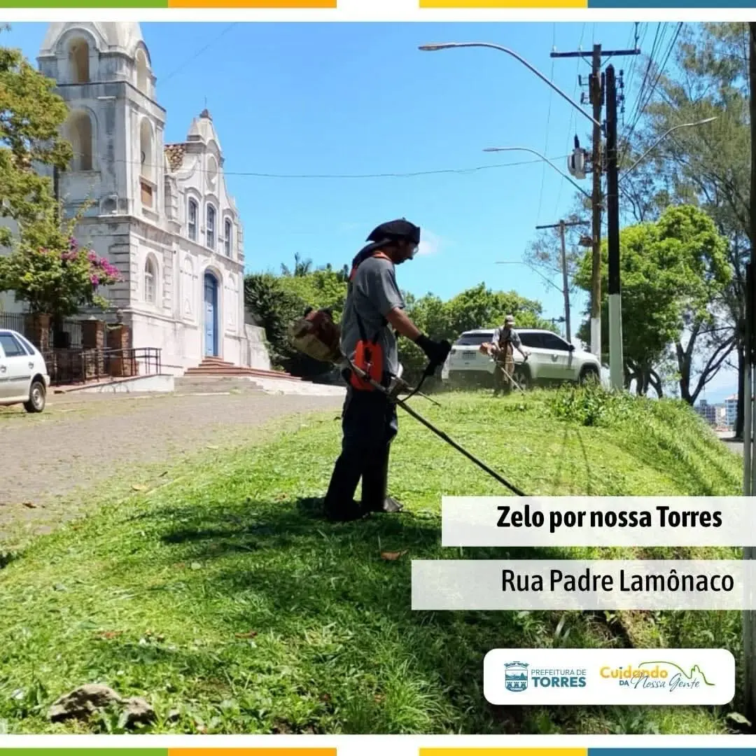 Prefeitura de Torres intensifica zeladoria urbana para melhoria da qualidade de vida