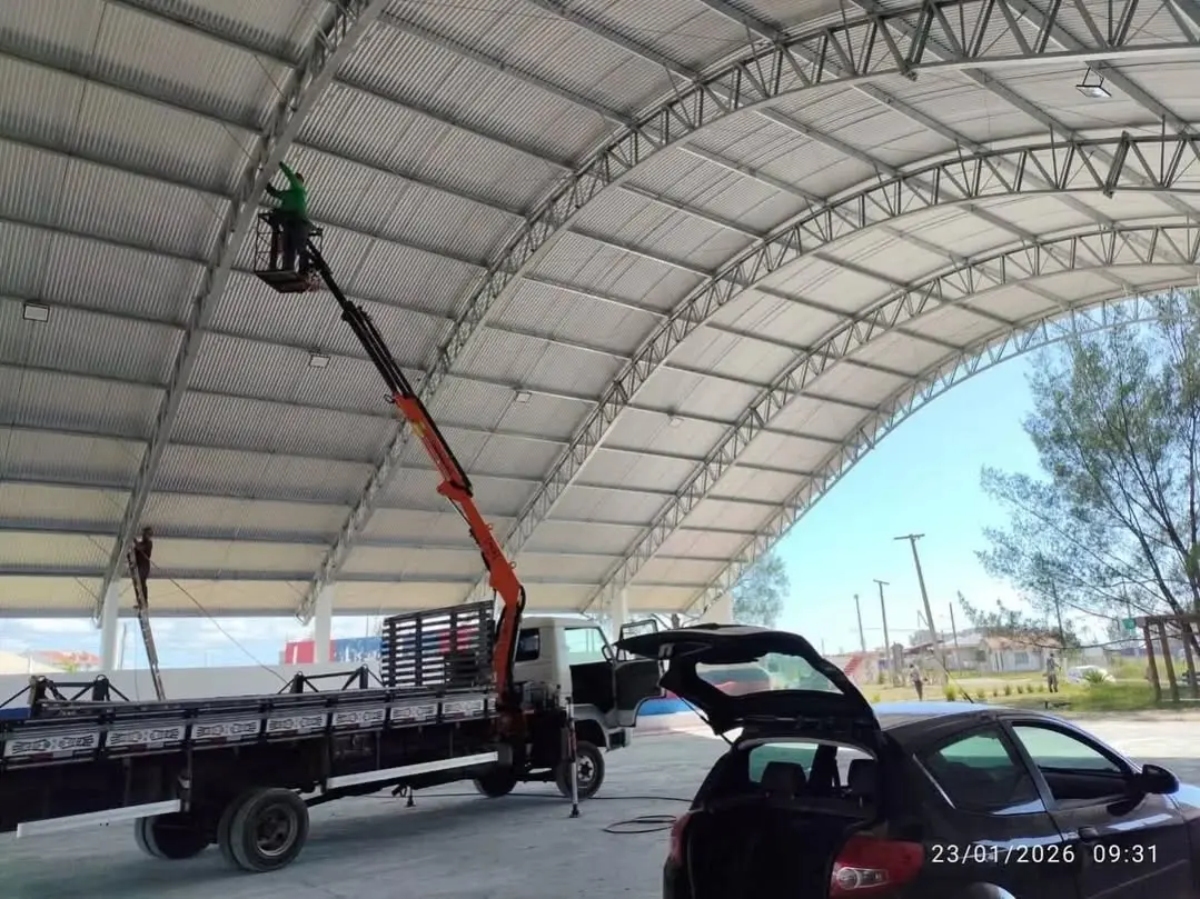 Balneário Gaivota Ganha Nova Poliesportiva: Inauguração com Jogo Festivo